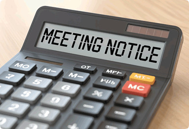 Meeting Notice Calculator